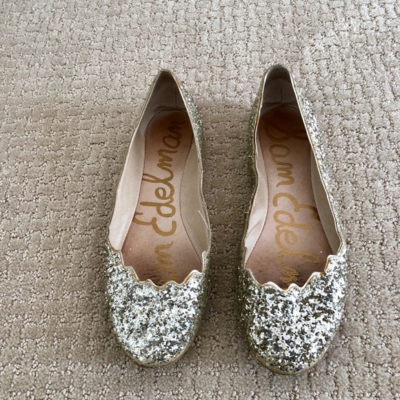 sam edelman sparkly flats